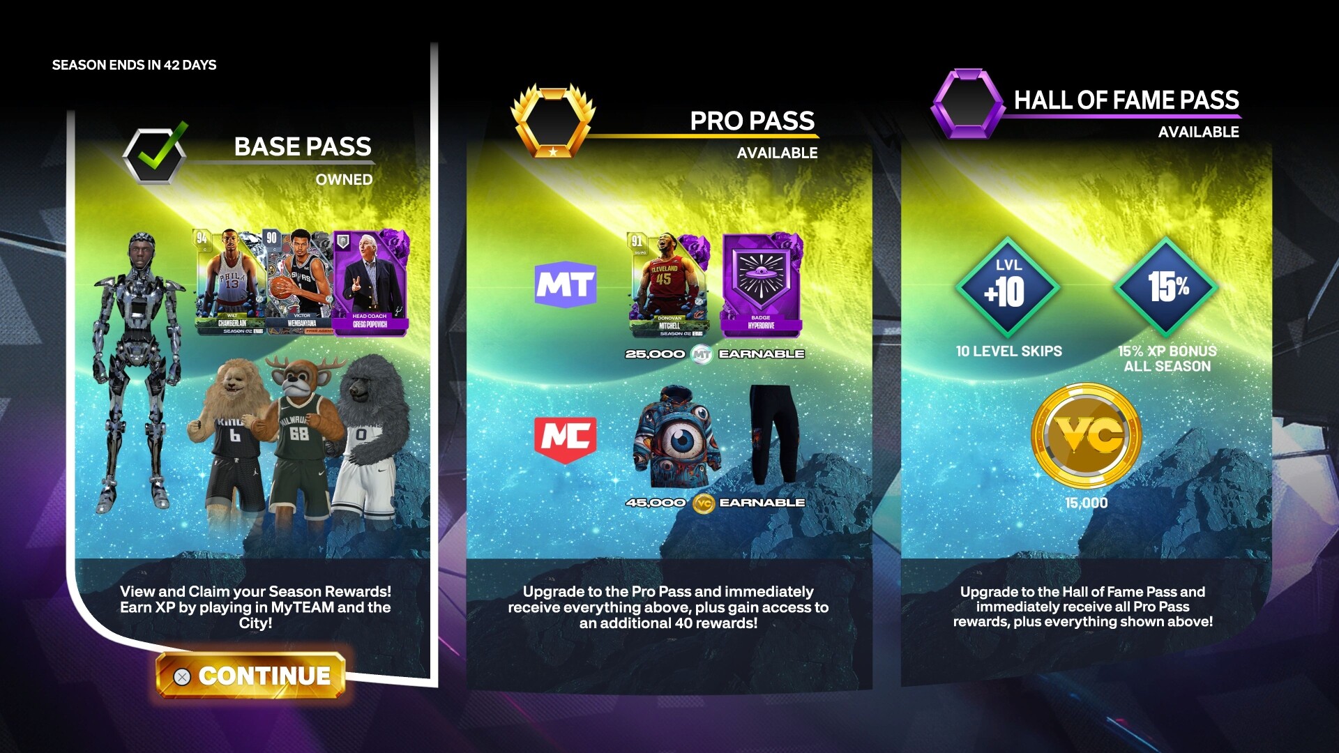 NBA 2K24 Hall of Fame Pass: Season 2 screenshot 2