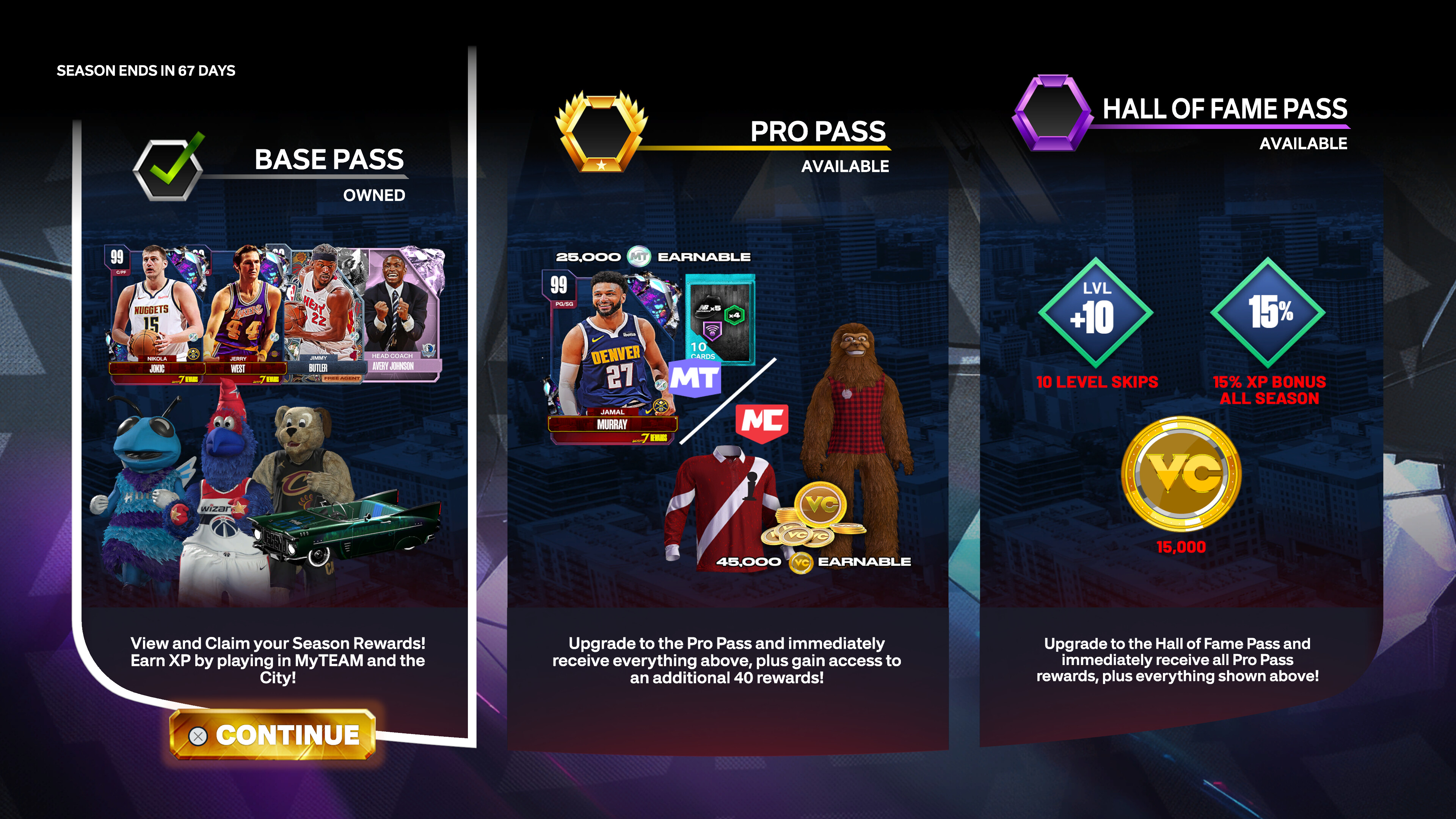 NBA 2K24 Hall of Fame Pass: Season 7 screenshot 1