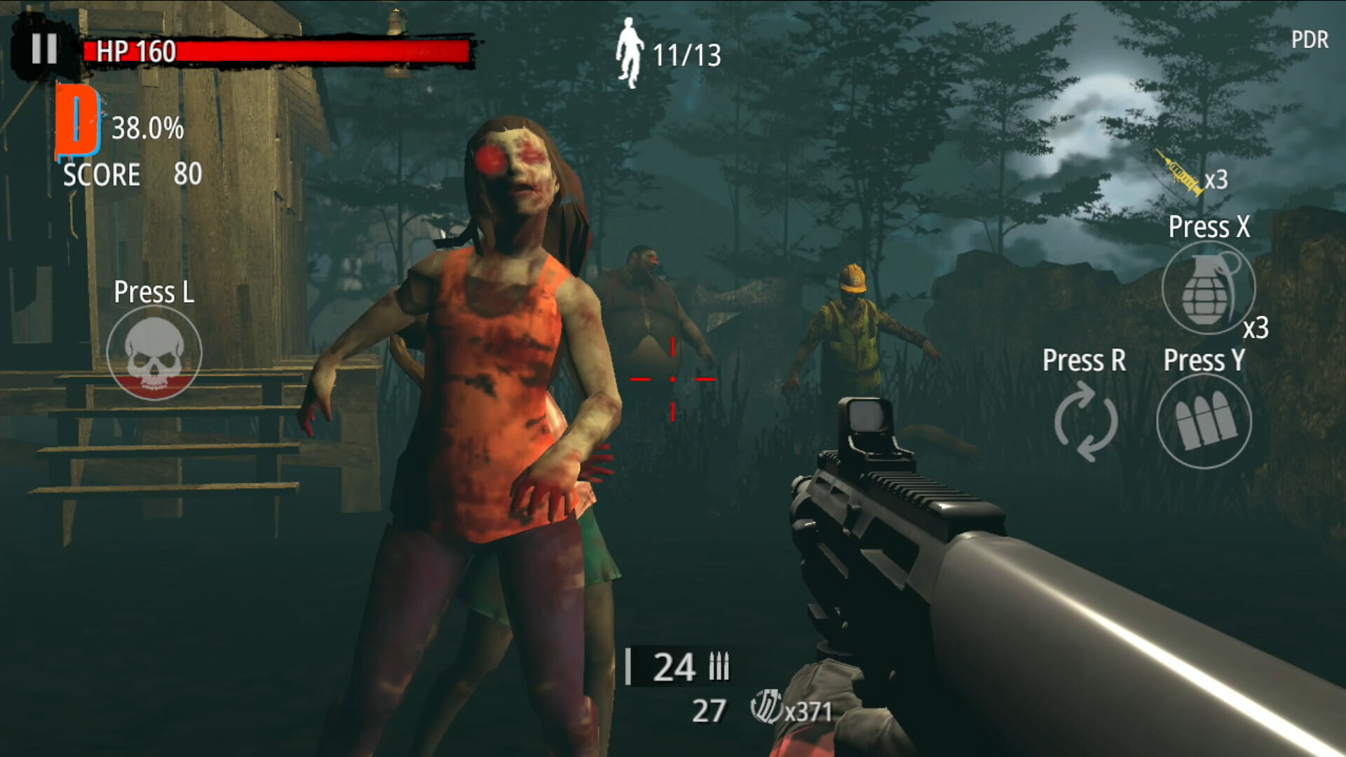 Zombie Hunter: D-Day screenshot 6