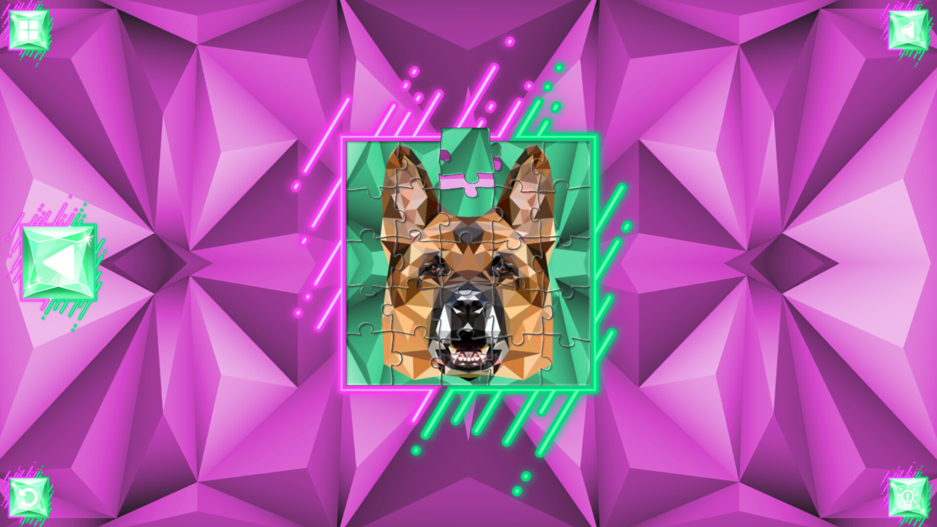 Poly Jigsaw: Dogs screenshot 4