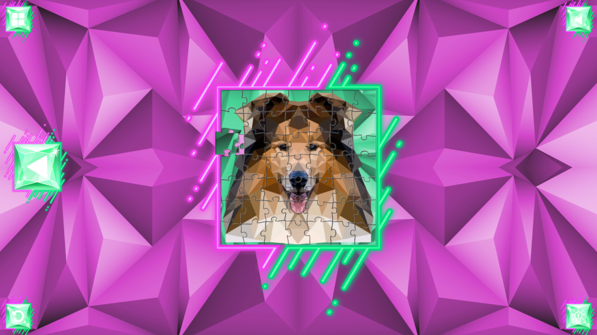 Poly Jigsaw: Dogs screenshot 6