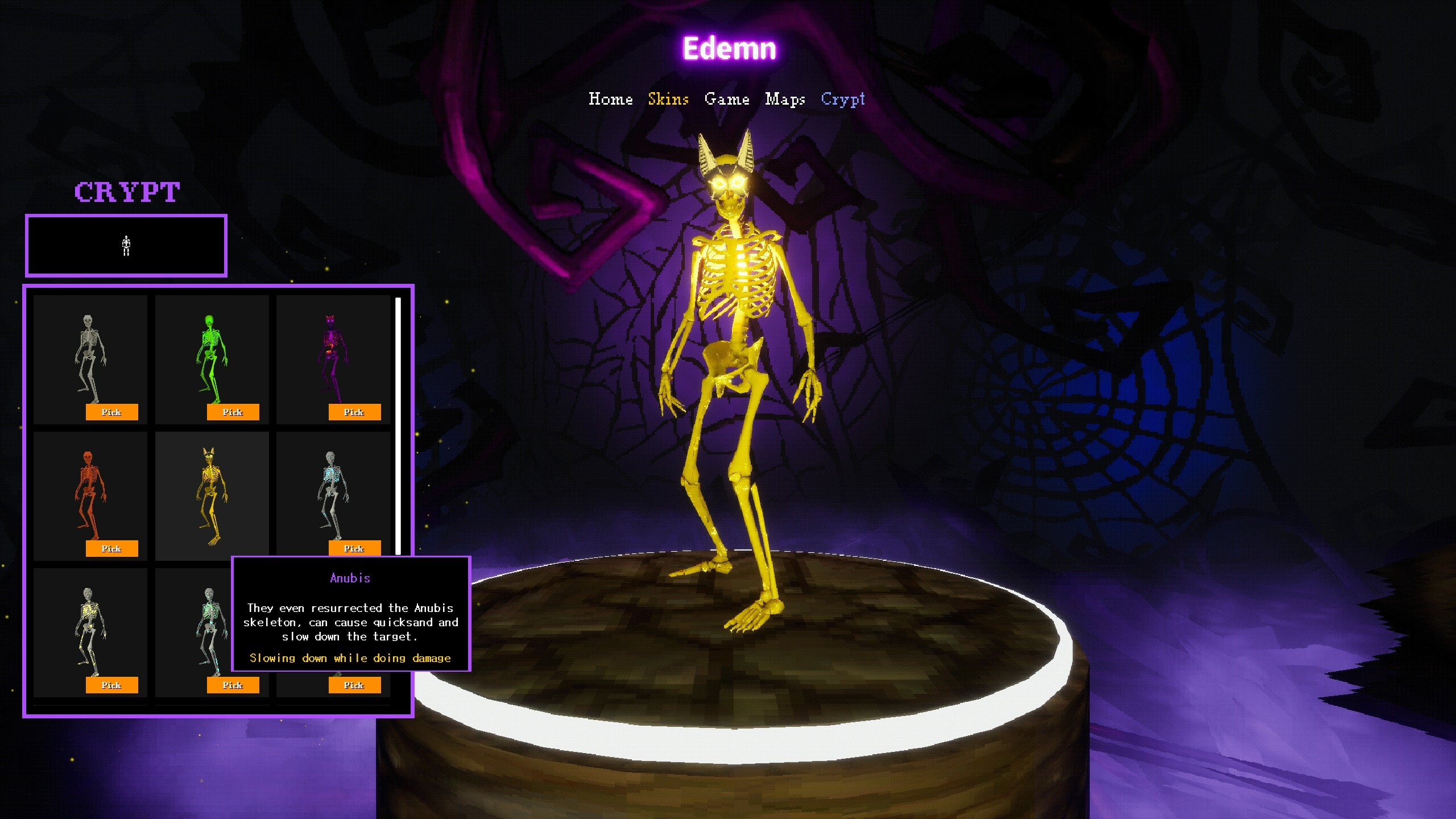 Edemn - Anubis Skeleton screenshot 1