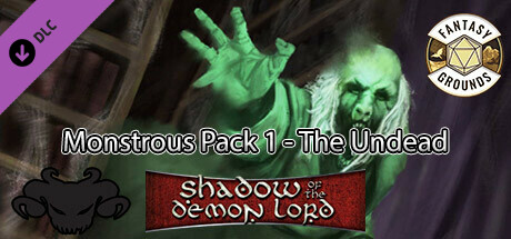 Fantasy Grounds - Shadow of the Demon Lord Monstrous Pack 1 - The Undead