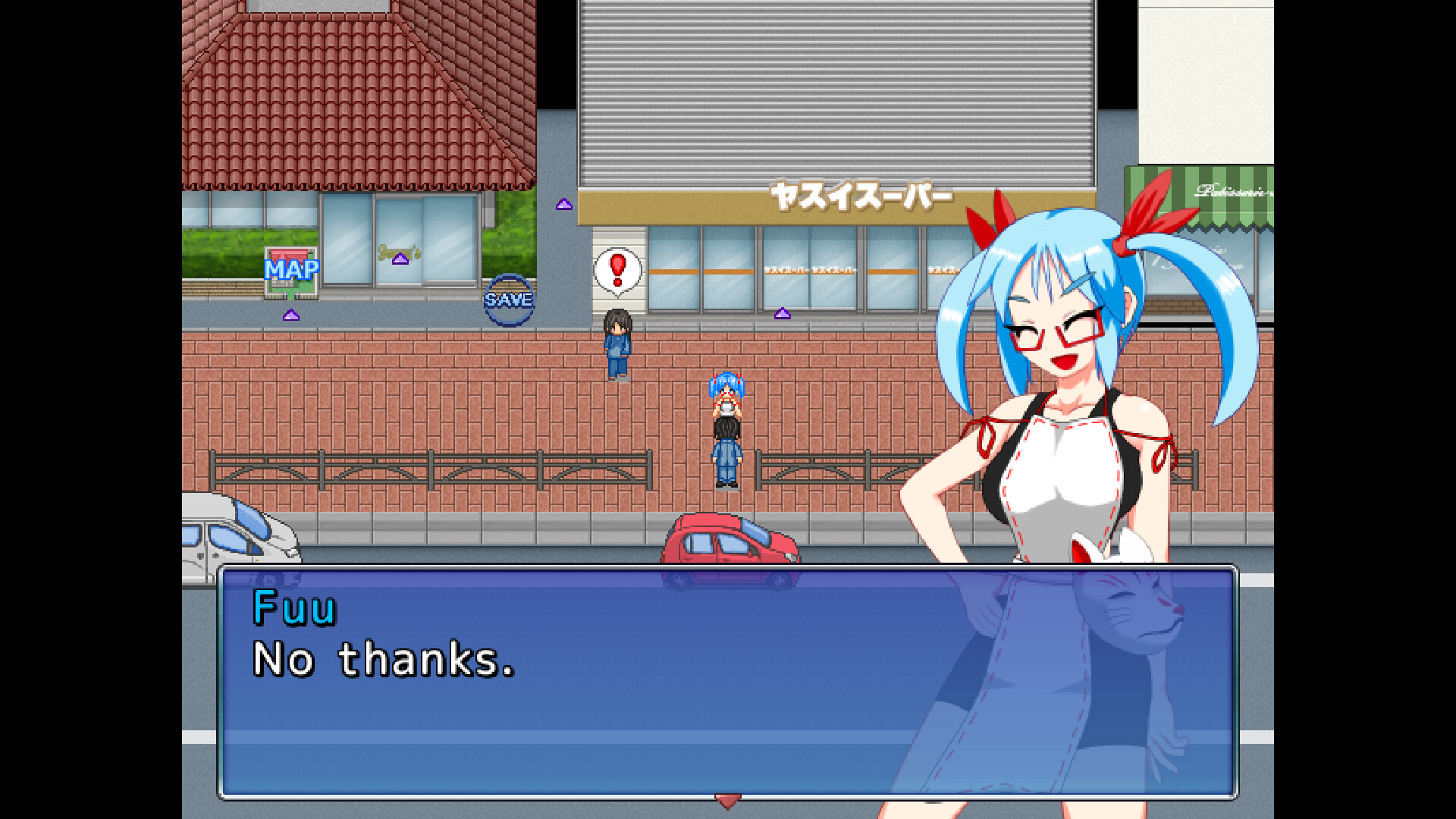 Pixel Town: Akanemachi Sideshow screenshot 1