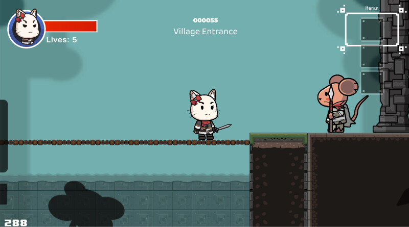 White Cat Knight screenshot 1