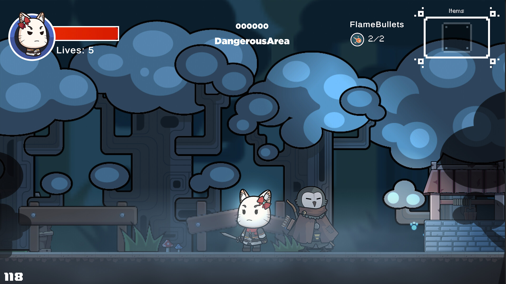 White Cat Knight screenshot 2