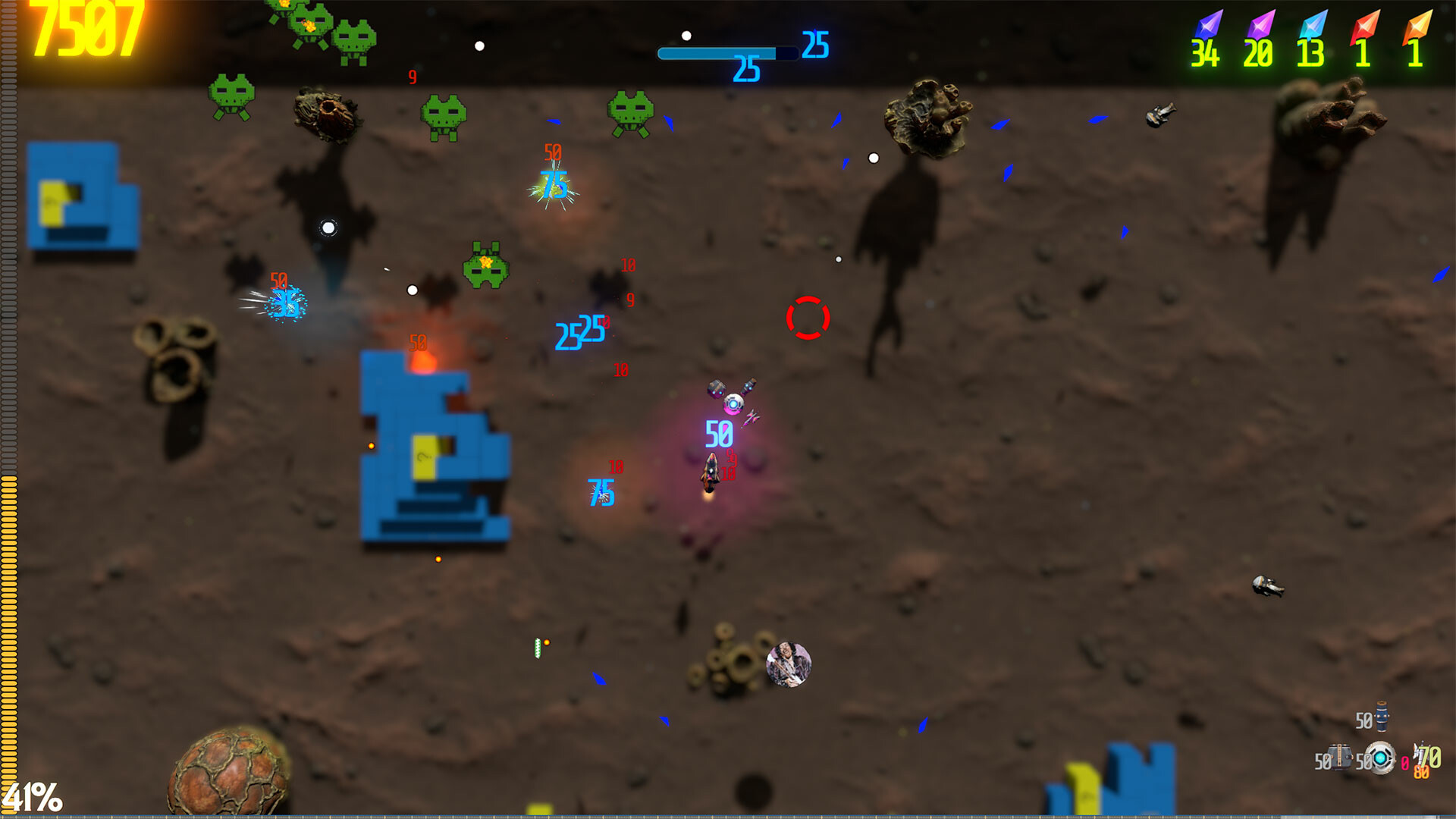 Retro Rocket Raiders screenshot 6