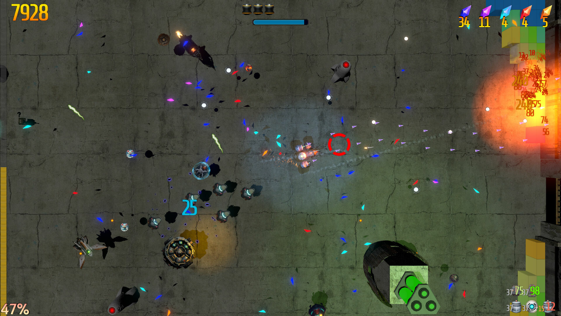 Retro Rocket Raiders screenshot 4