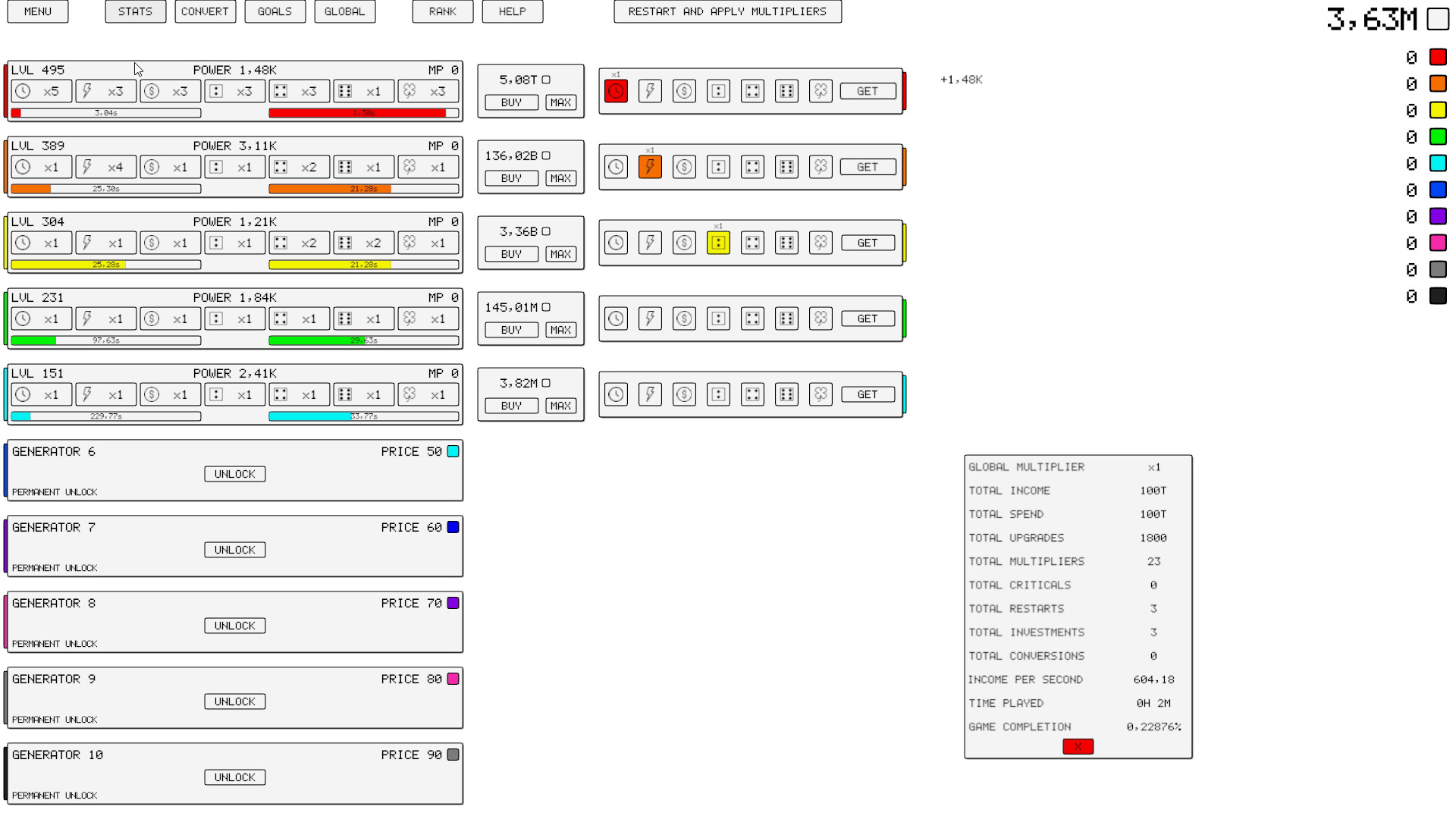 Idle: Multipliers screenshot 3