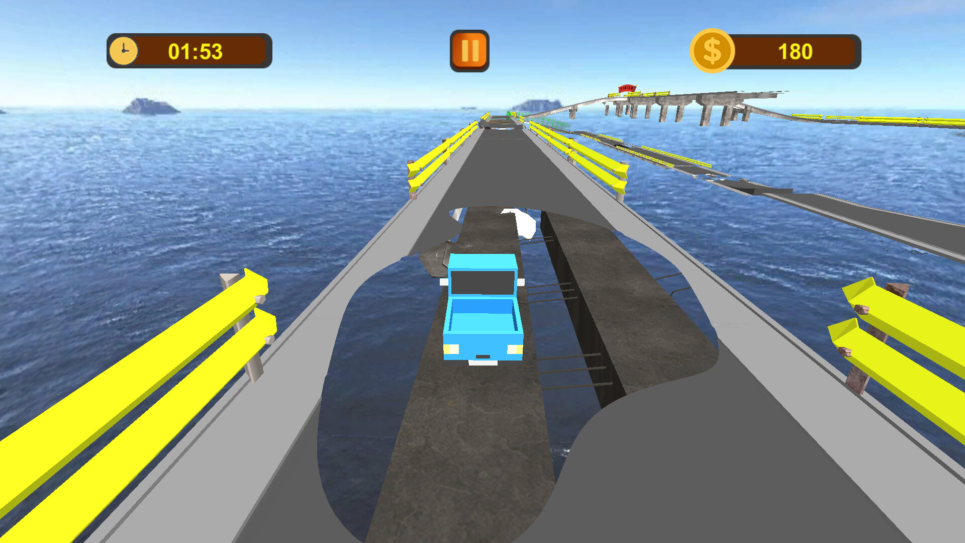 Crossing Damaged Bridge screenshot 1