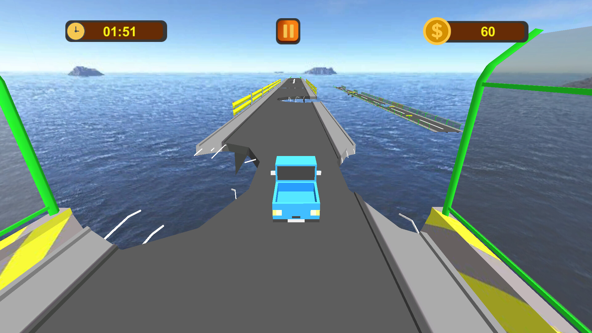 Crossing Damaged Bridge screenshot 4