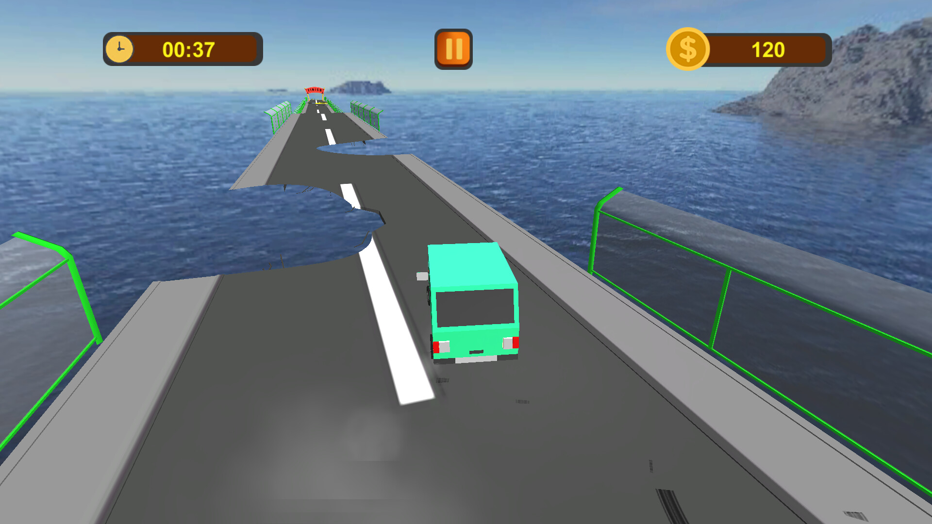 Crossing Damaged Bridge screenshot 7
