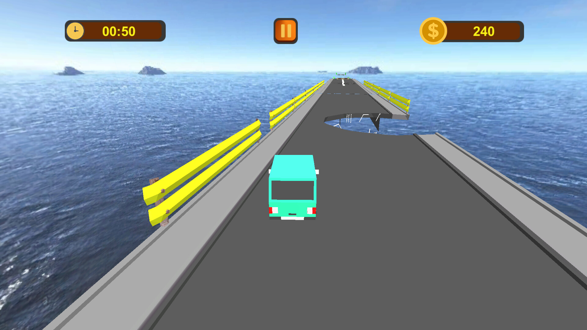 Crossing Damaged Bridge screenshot 2