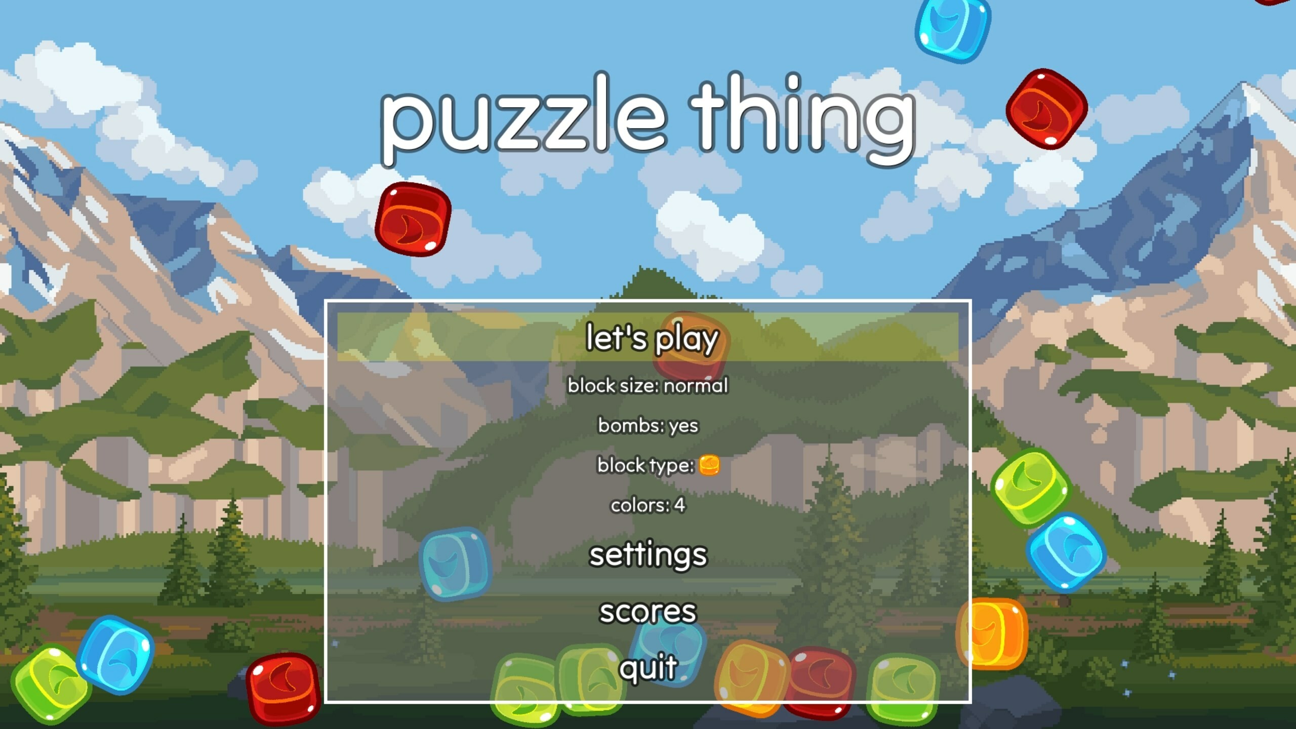 puzzle thing screenshot 1