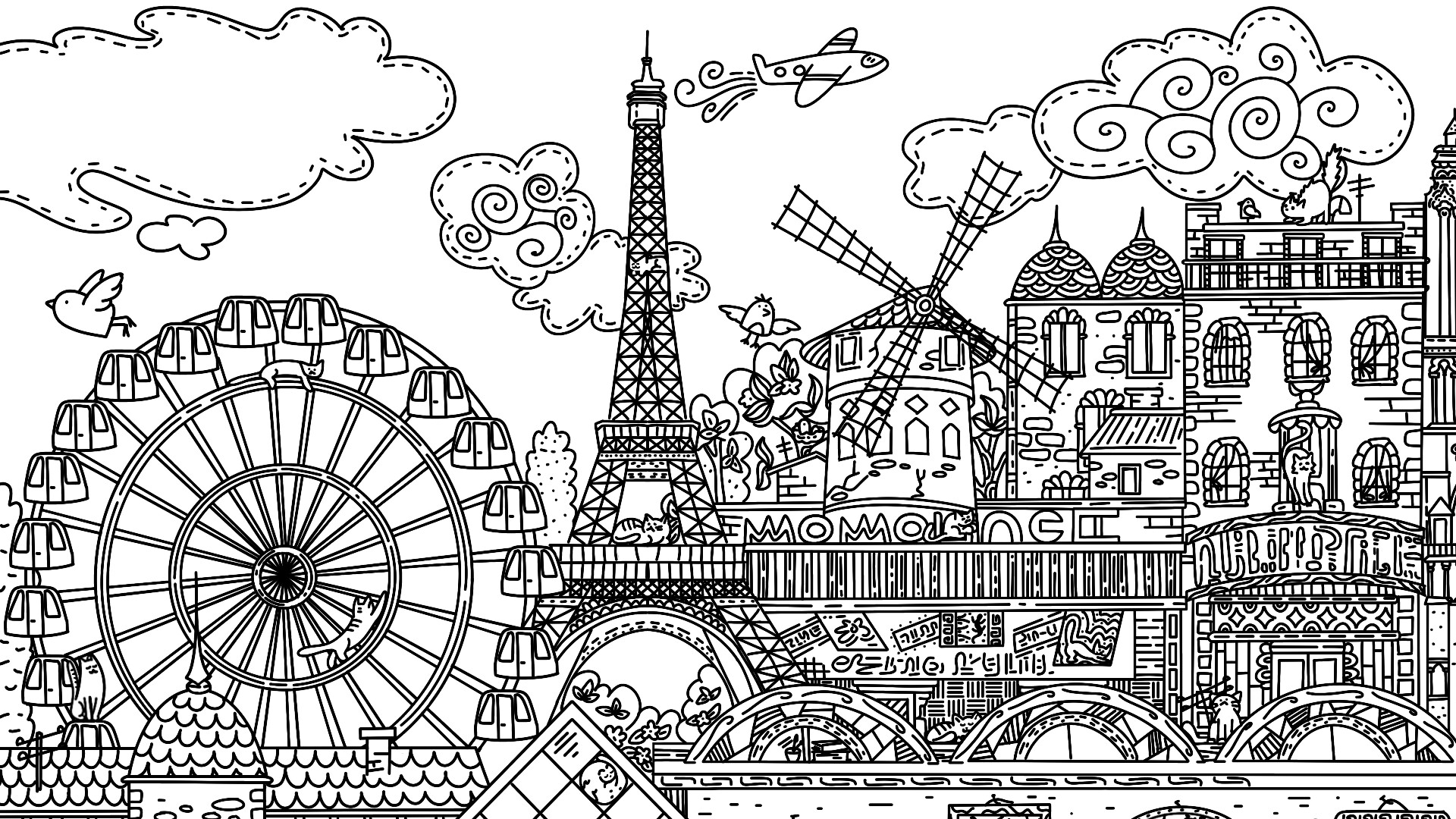 Travellin Cats in Paris - Extra Level screenshot 1