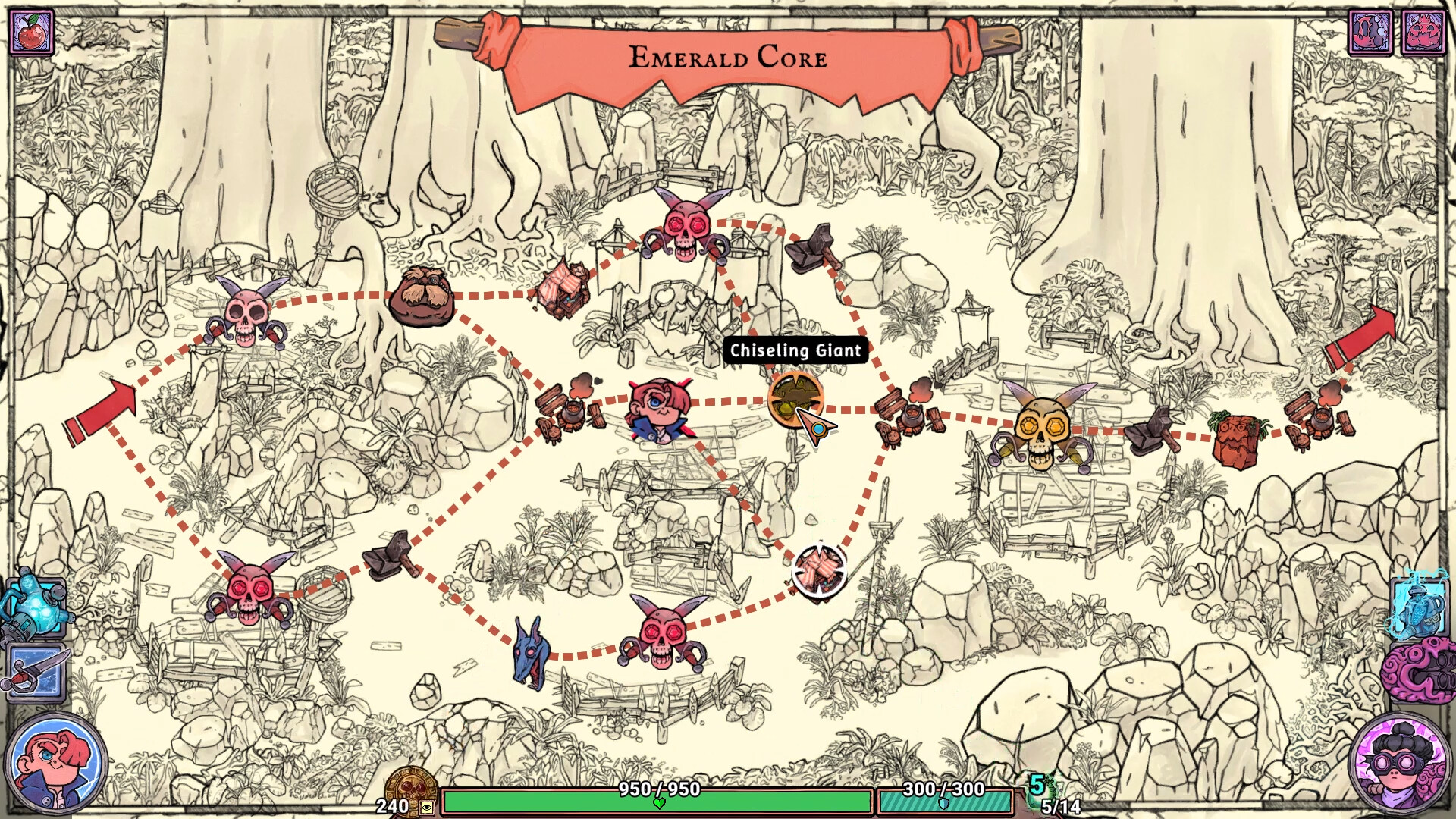 肉鸽弹弹奇兵/Flick Shot Rogues 截图 4