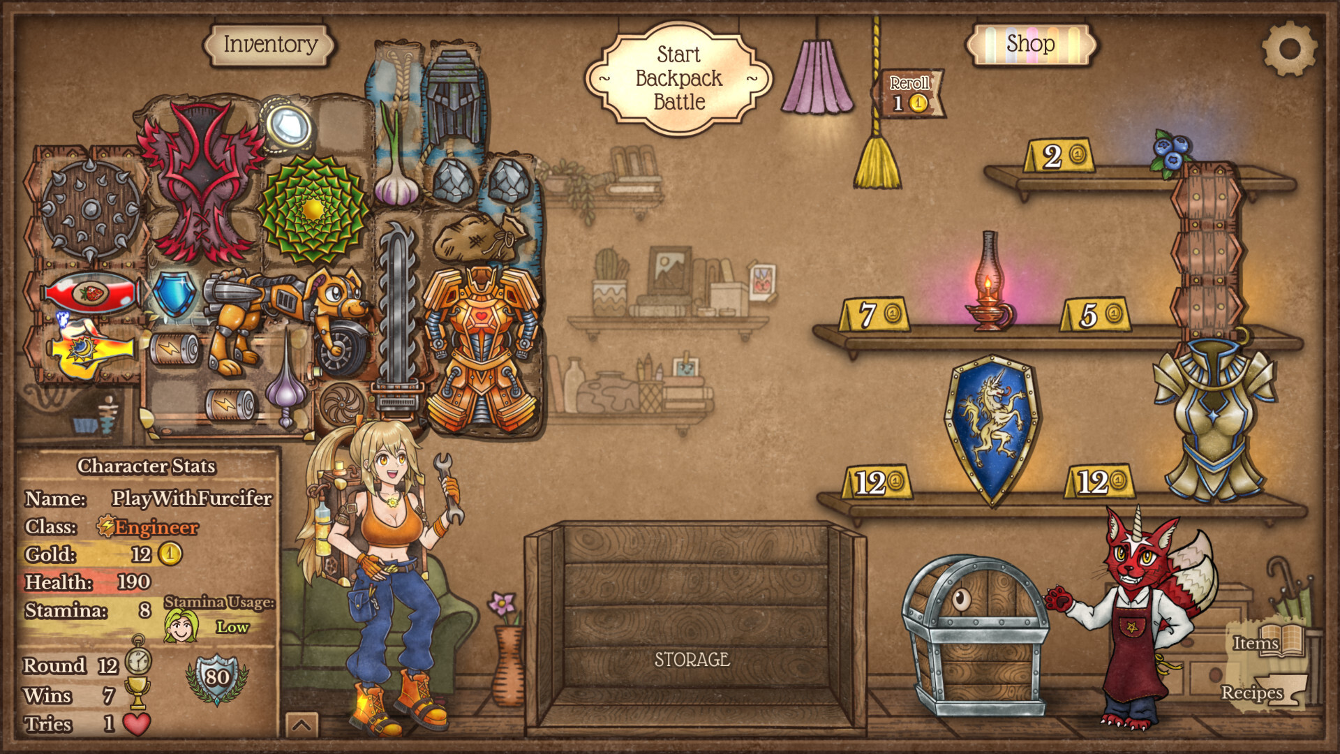 Backpack Battles screenshot 1