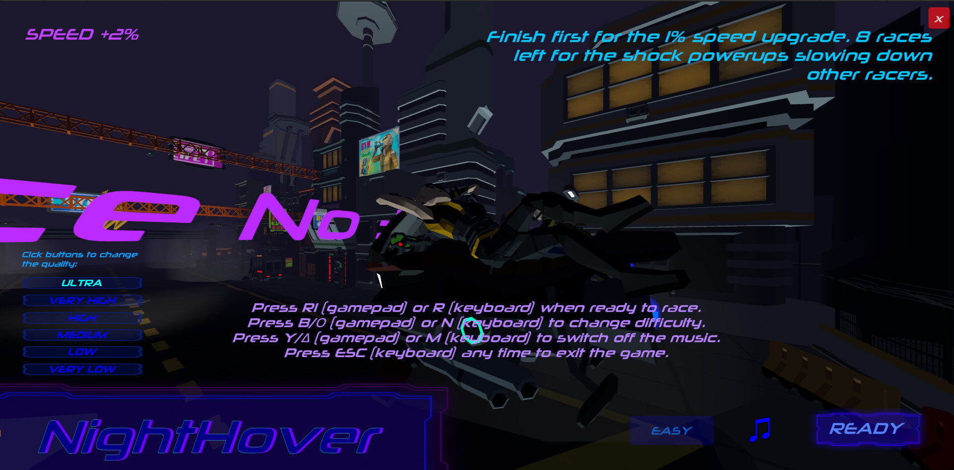 NightHover screenshot 2