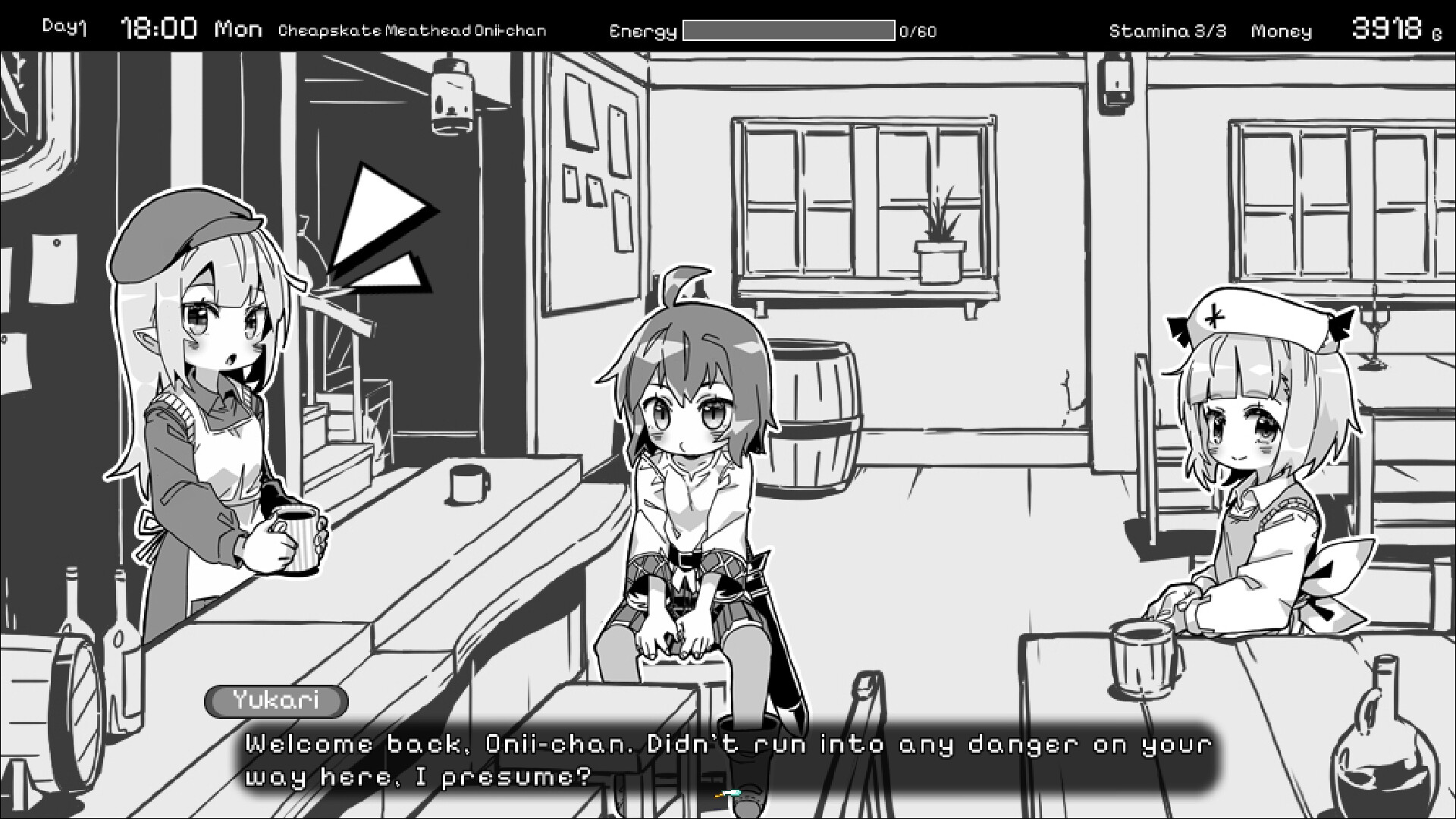 Living With Sister: Monochrome Fantasy screenshot 3