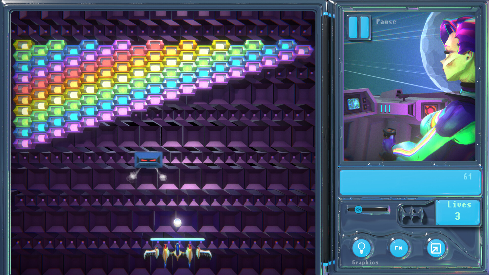 Violet Bricks screenshot 1
