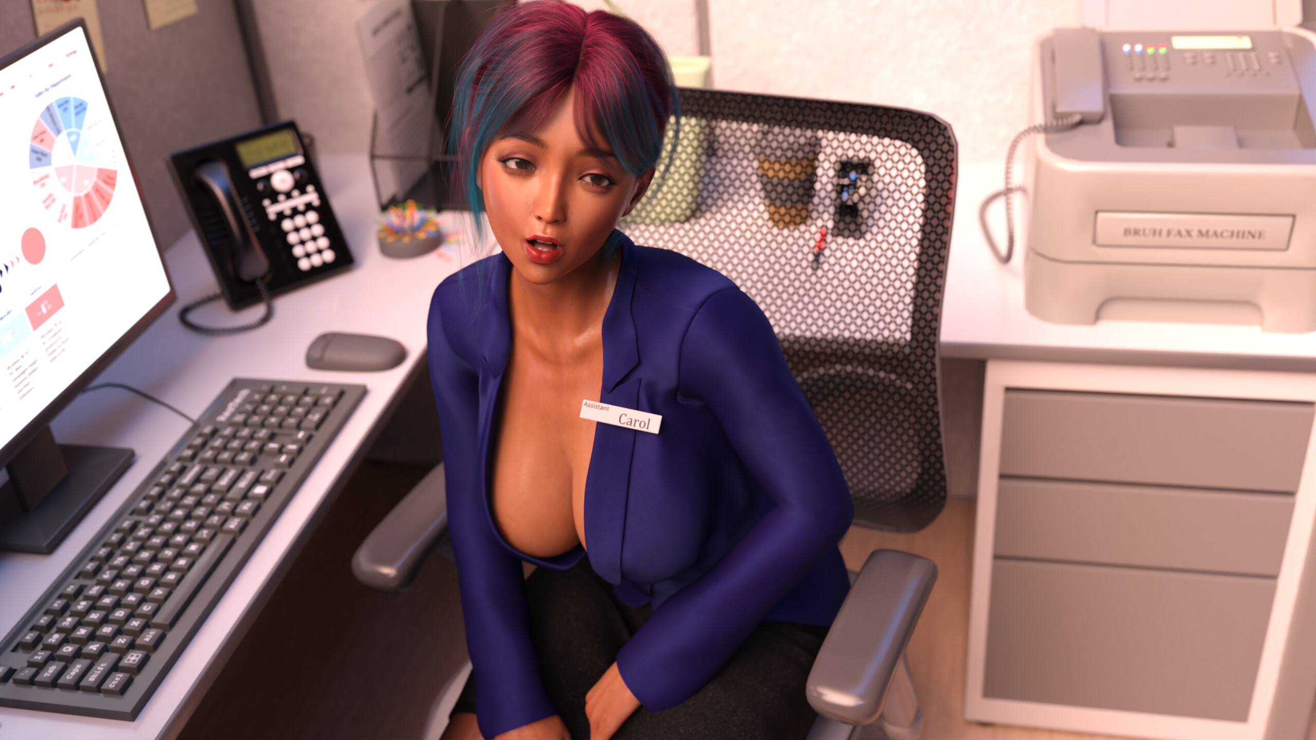Office Is My Harem🔞 screenshot 1