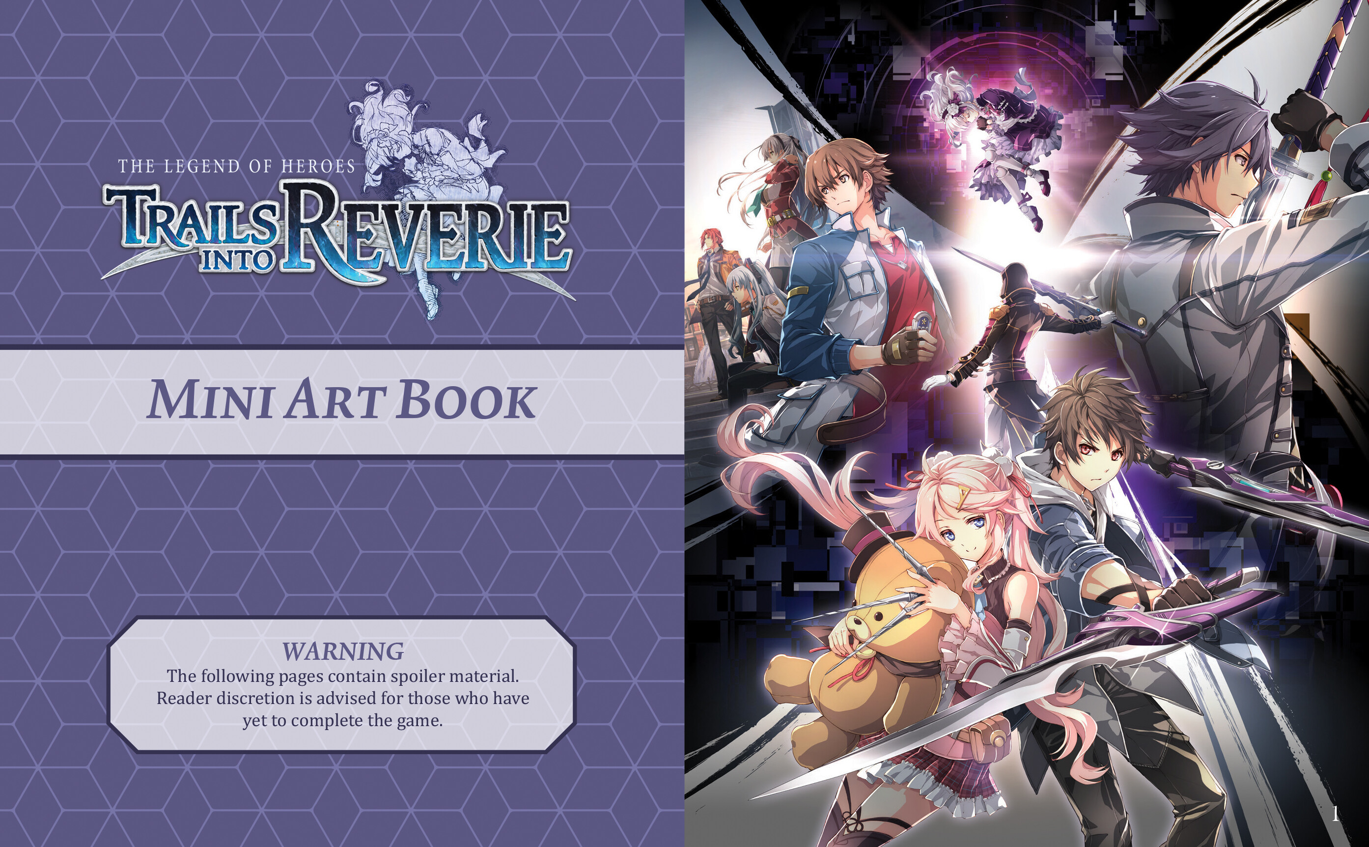 The Legend of Heroes: Trails into Reverie - Mini Art Book screenshot 2