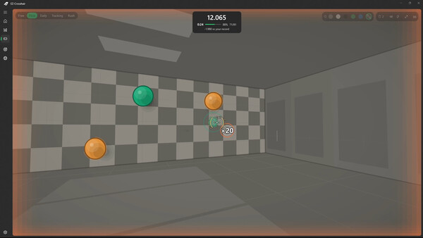 EZ-Crosshair — Custom Crosshair Overlay & Aim Trainer screenshot