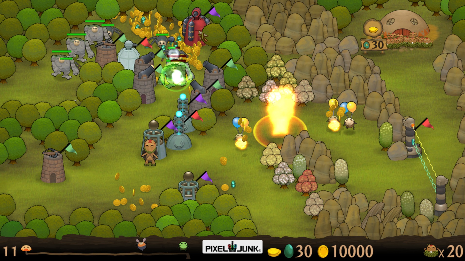 PixelJunk™ Monsters Ultimate screenshot 11