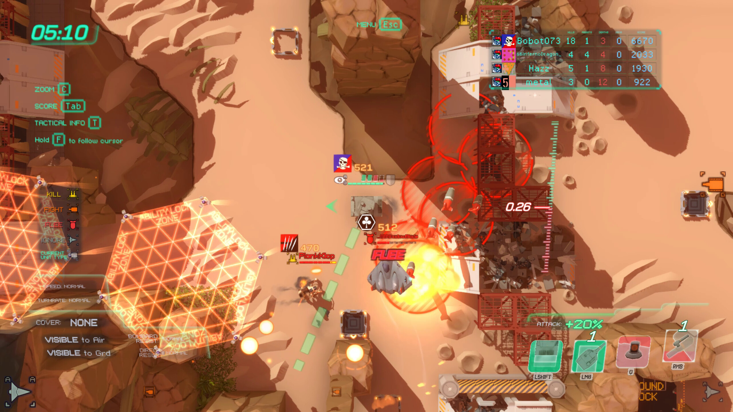 Vertical Fighters screenshot 1