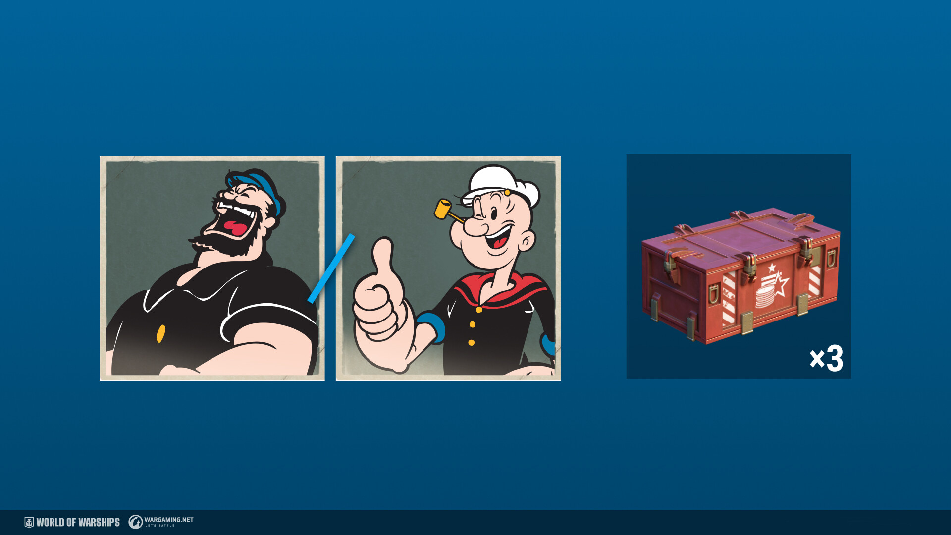 World of Warships Popeye or Bluto? Free Commander Mission screenshot 1