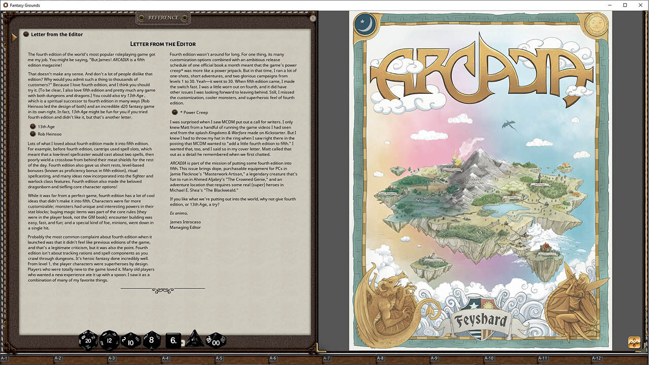 Fantasy Grounds - Arcadia Issue 016 screenshot 5