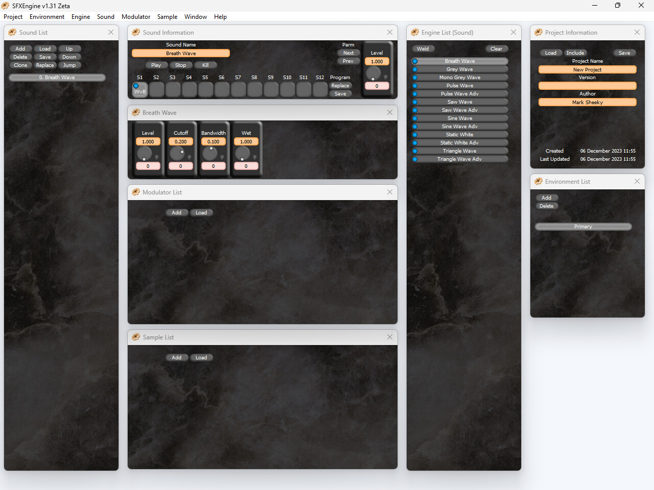 SFXEngine Bolt-on: Analogue Engines screenshot 1