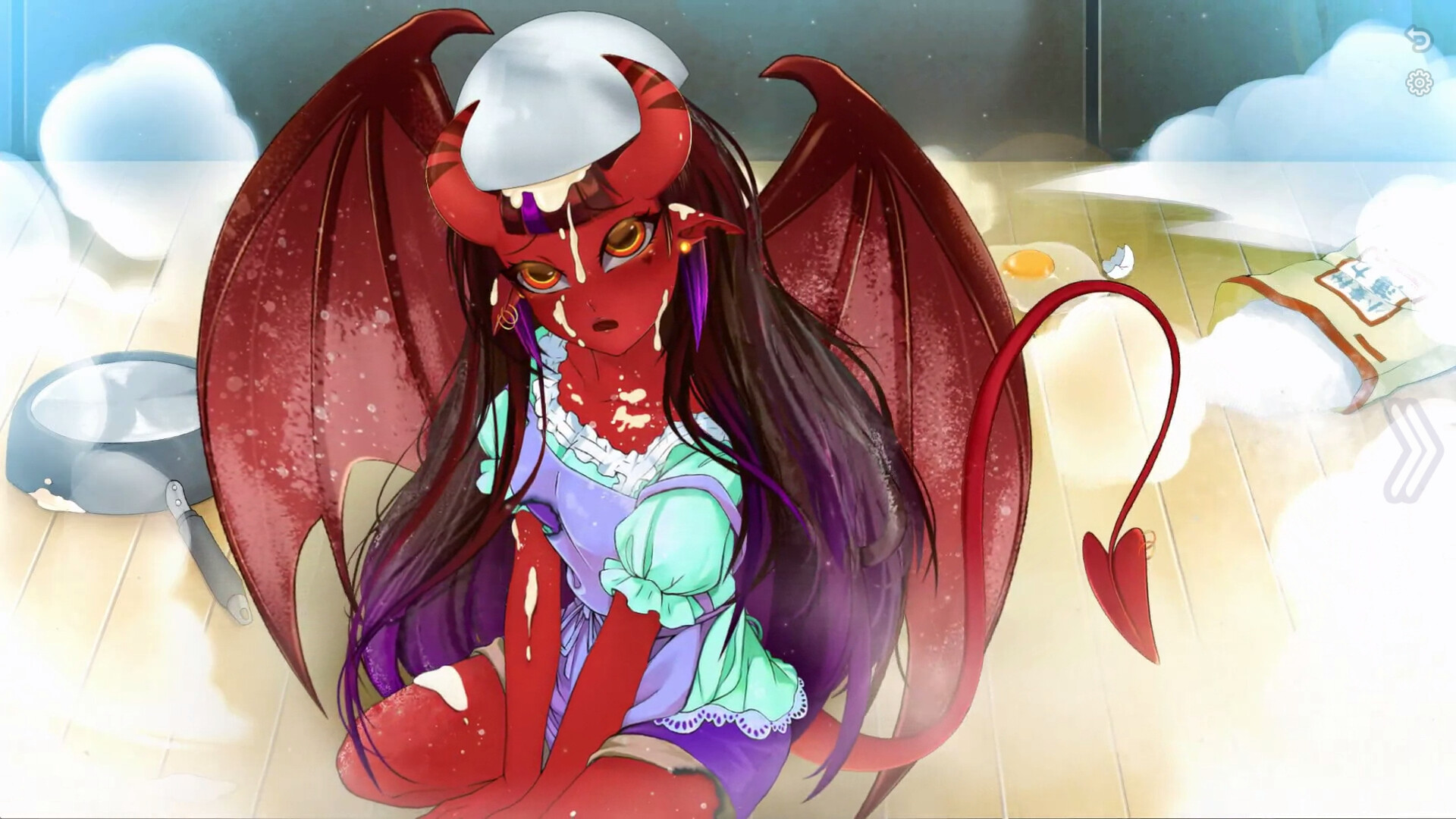 Succubus's making lunch screenshot 1