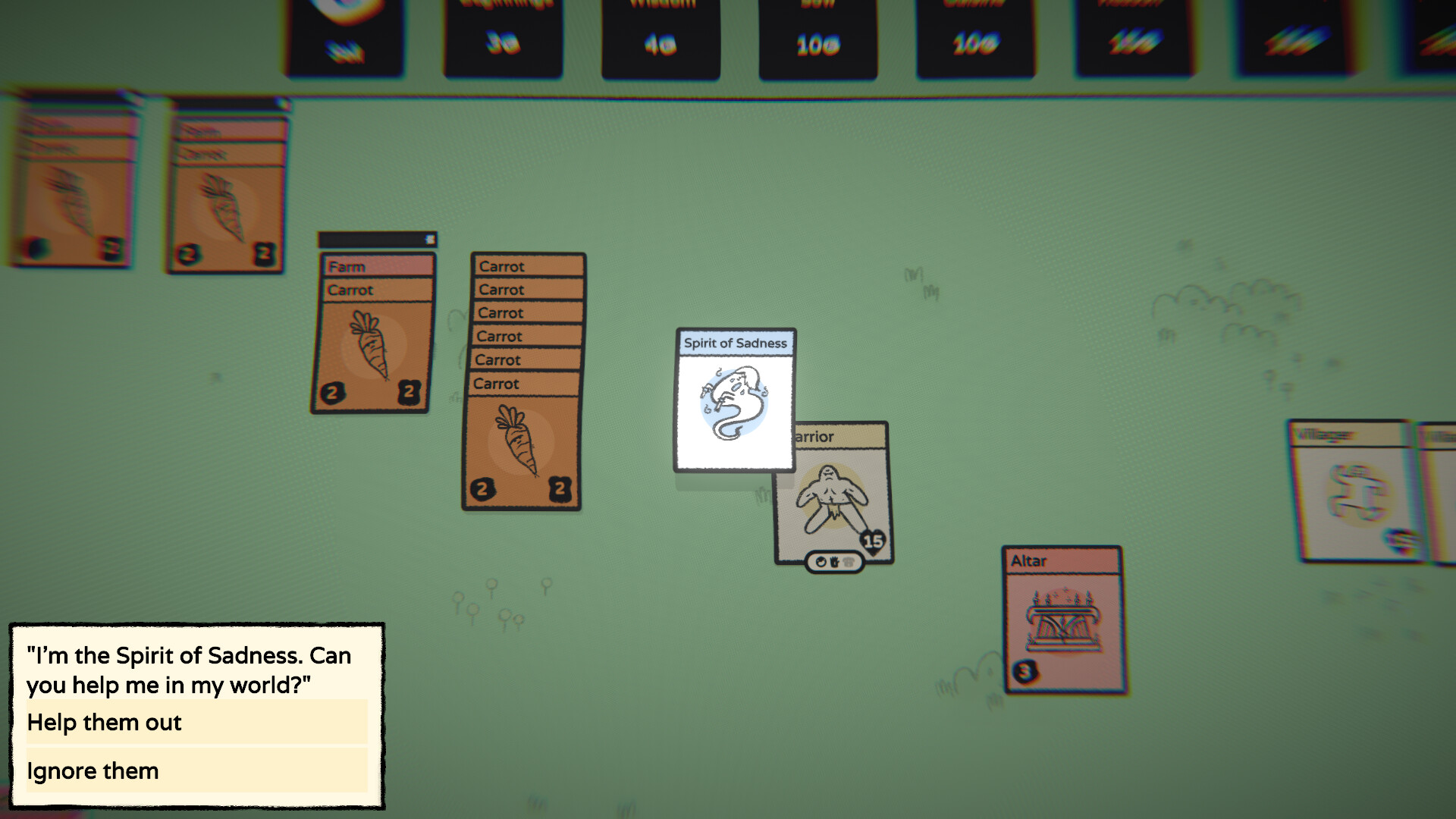 Stacklands: Cursed Worlds screenshot 1