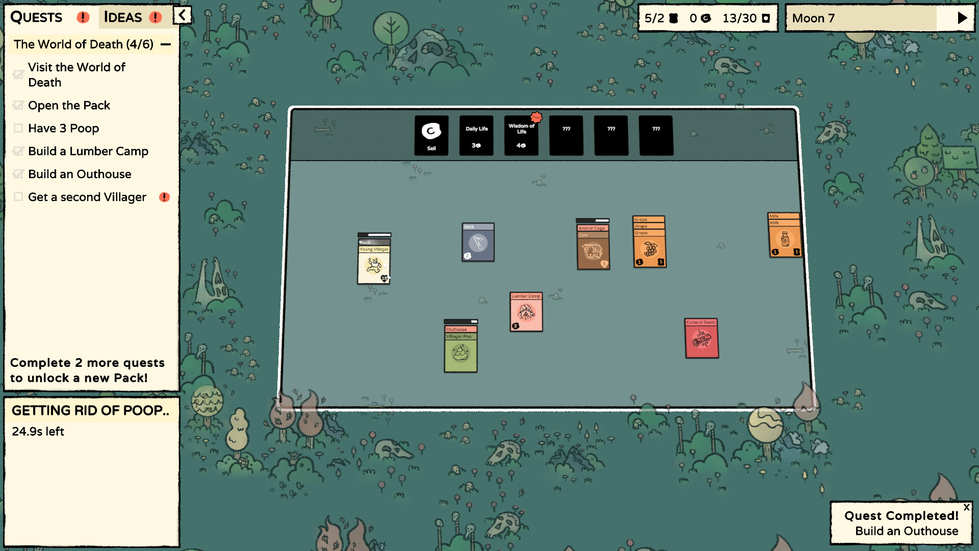 Stacklands: Cursed Worlds screenshot 2