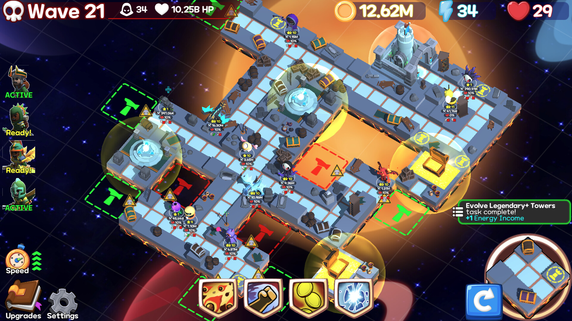 Monster Tiles TD screenshot 9