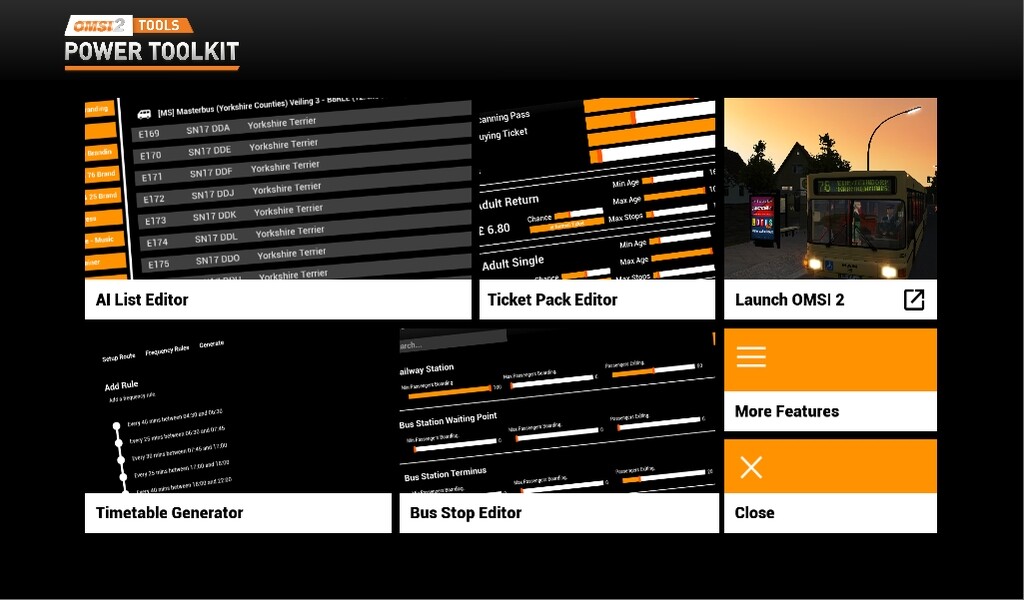 OMSI 2 Tools - Power Toolkit screenshot 10
