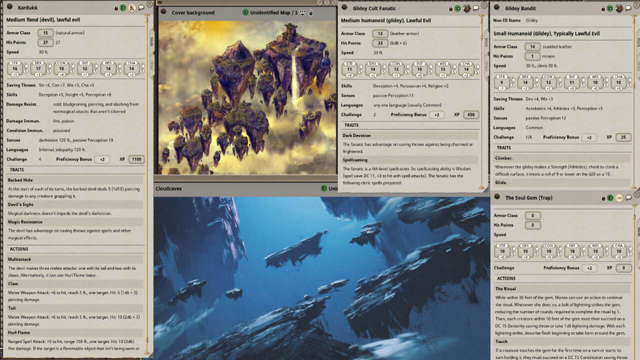 Fantasy Grounds - Cloudcaves screenshot 1