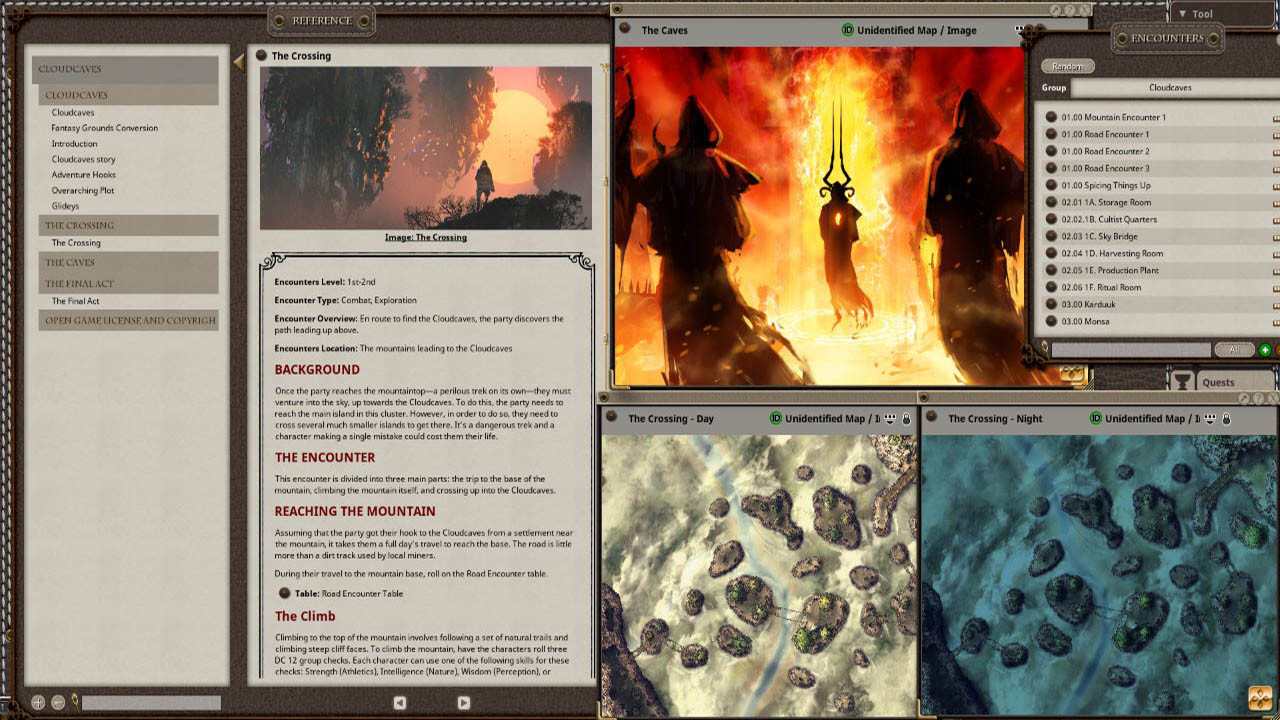 Fantasy Grounds - Cloudcaves screenshot 3