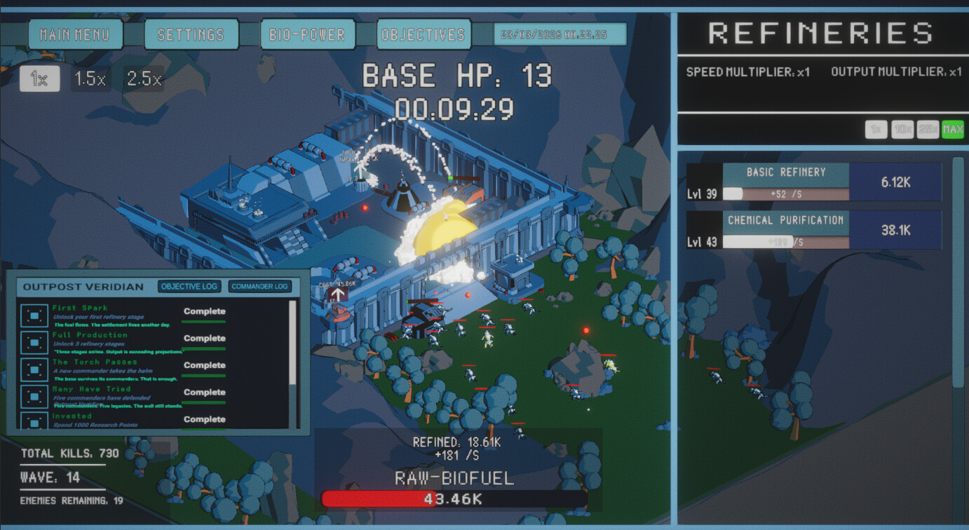 Planet Fall: Endless Wave screenshot 4