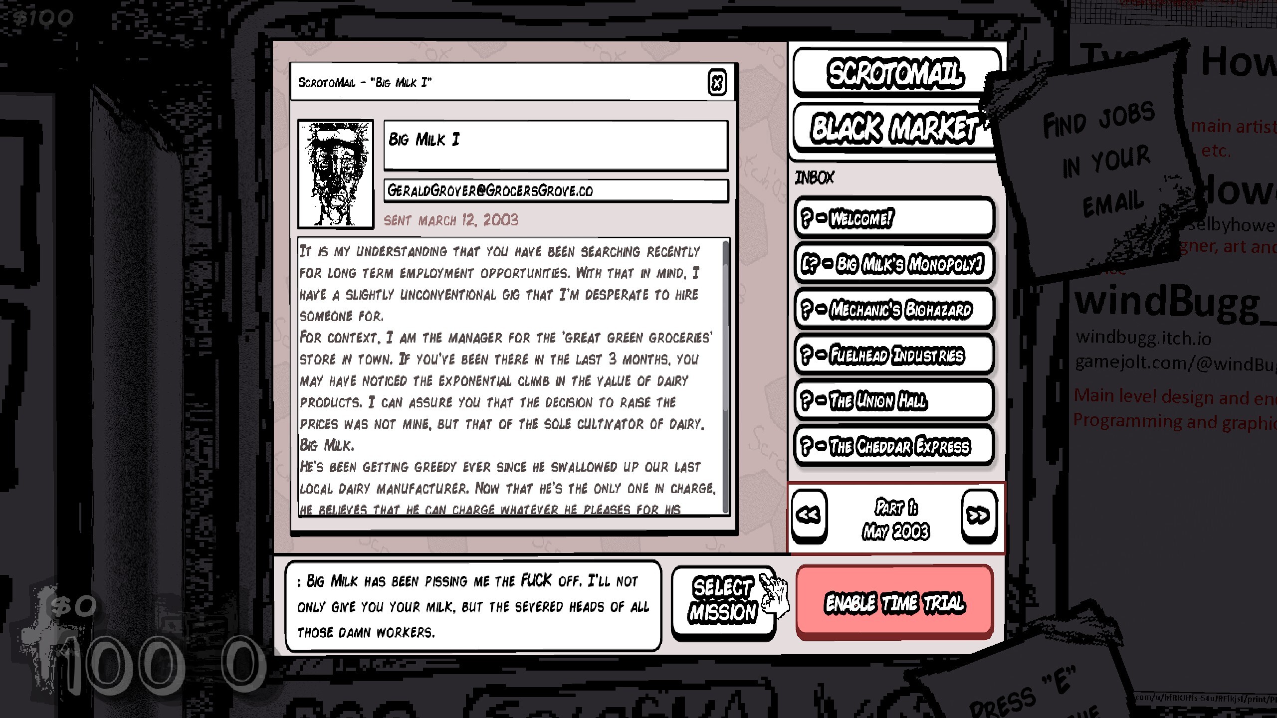 SCROOMAGE screenshot 1