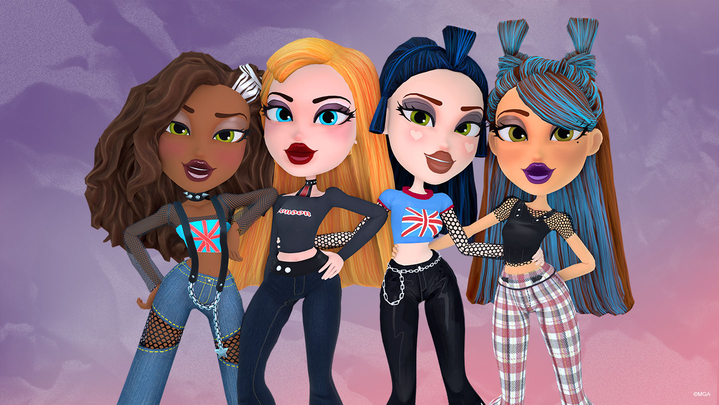 yxng bratz 上下セットアップM Bratz®: Flaunt your fashion - Pretty 'N' Punk Fashion Pack on Steam