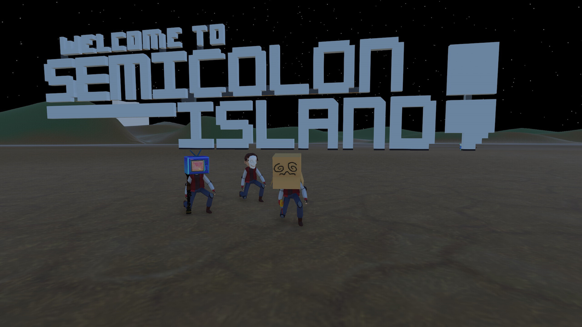 Semicolon Island screenshot 1