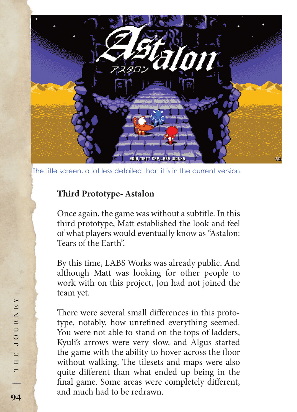 Astalon: Tears of the Earth - Art and Creation screenshot 6