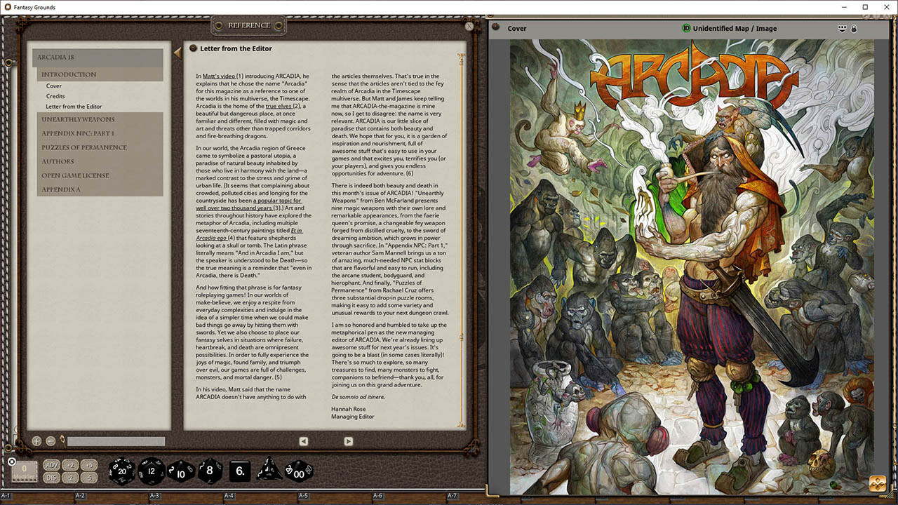 Fantasy Grounds - Arcadia Issue 018 screenshot 5