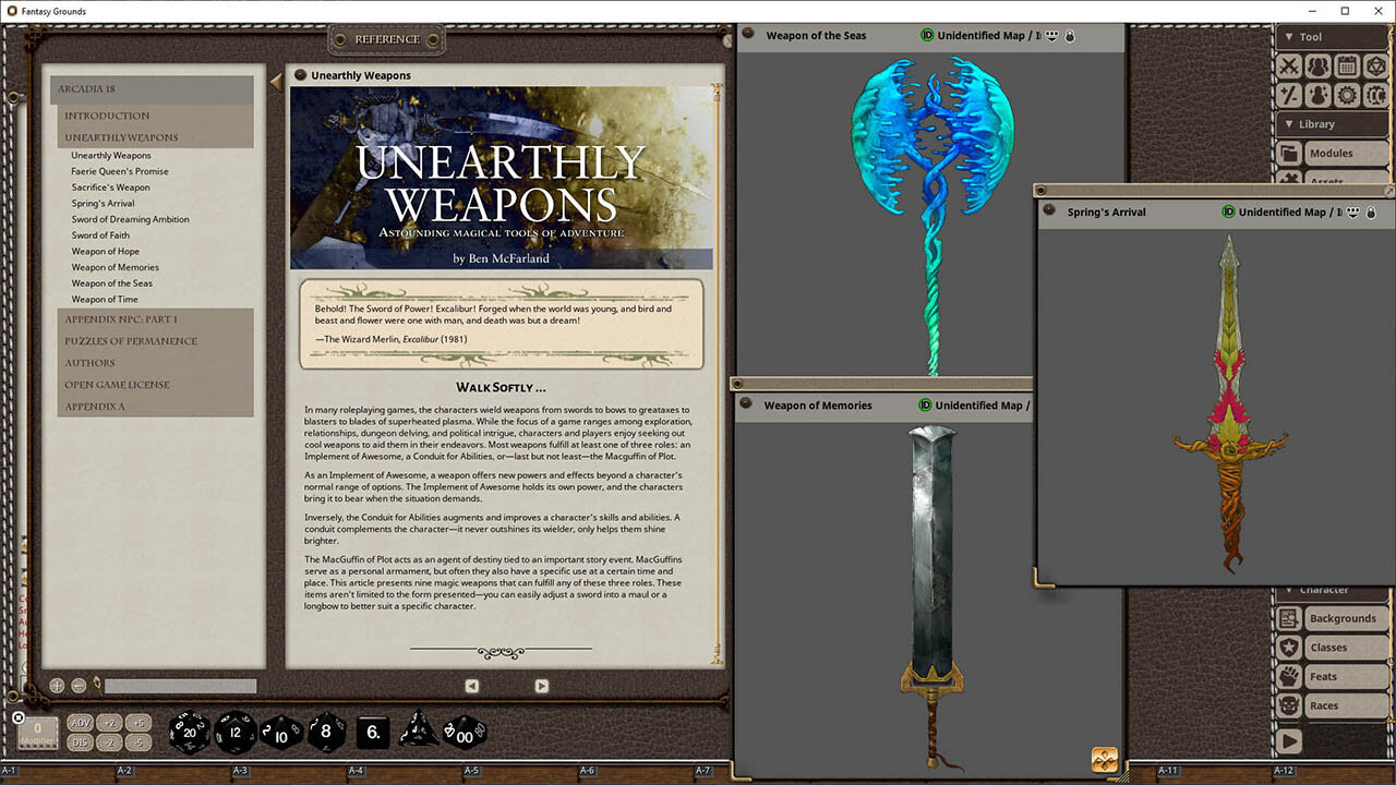 Fantasy Grounds - Arcadia Issue 018 screenshot 1