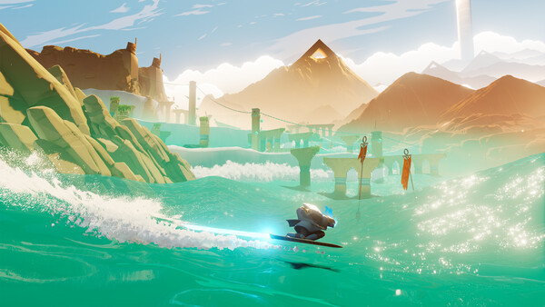 Screenshot 1 - Sword of the Sea