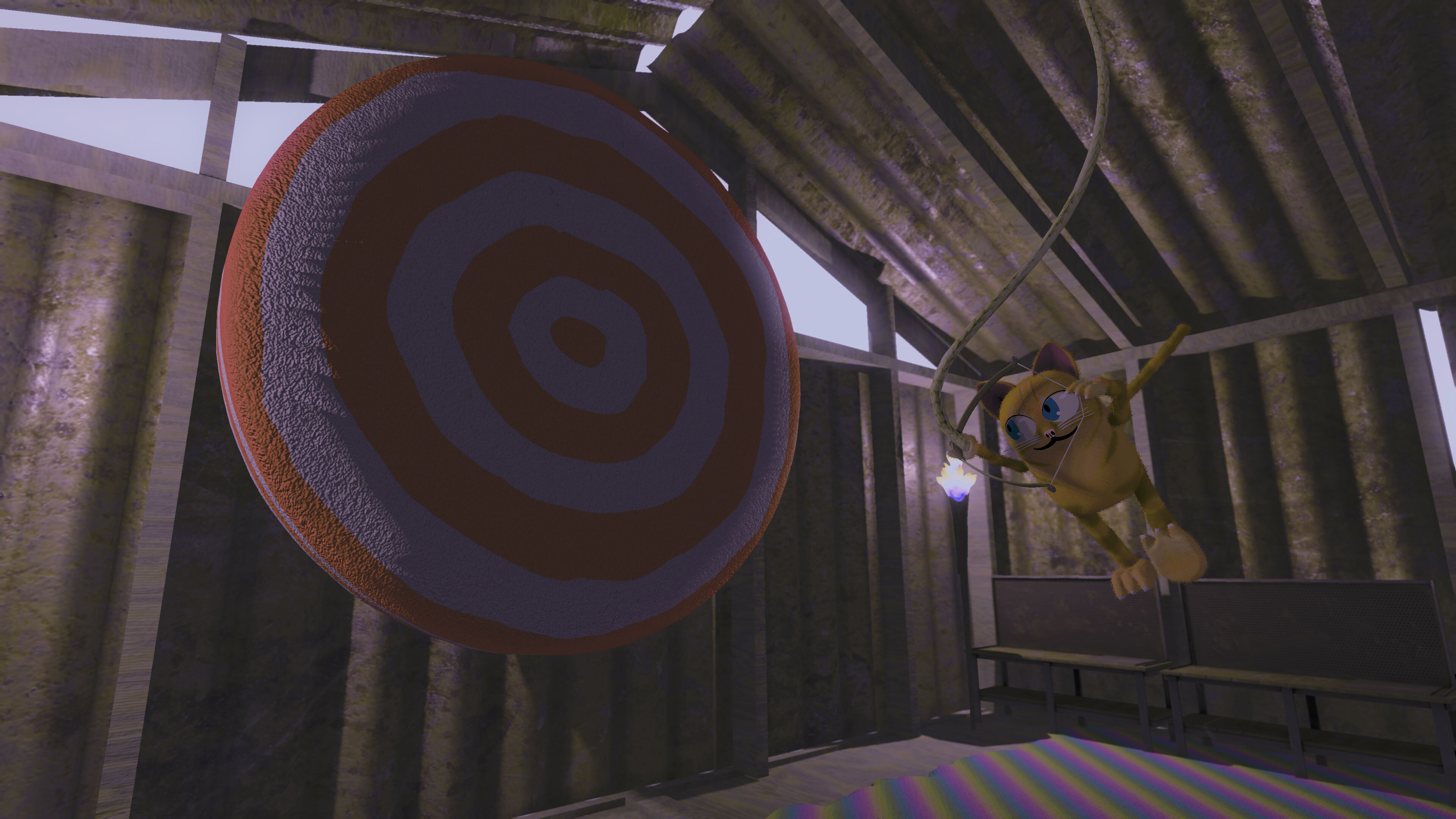 Floppy Cat Bow Golf! screenshot 5