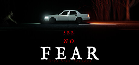Bite Size Terrors: see no FEAR: header artwork