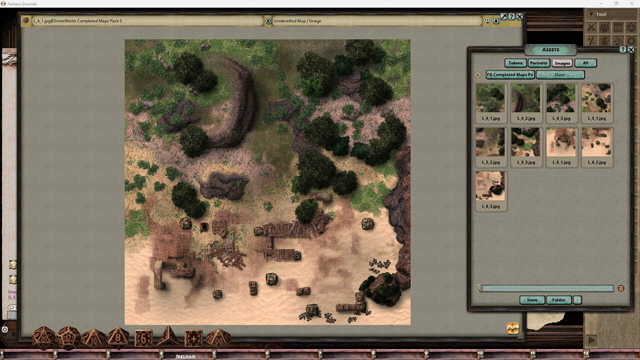 Fantasy Grounds - FG Completed Maps Pack 5 screenshot 1